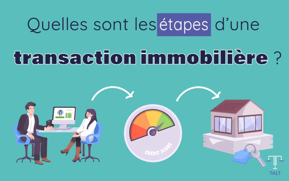 Quelles sont les étapes d’une transaction immobilière
